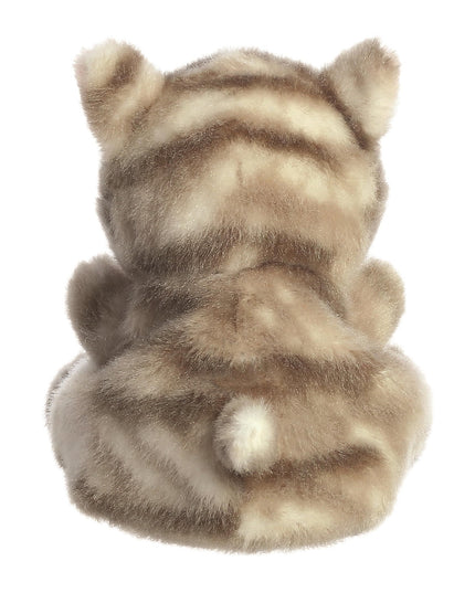 Grijze kat knuffeltje 13 cm - Palm Pals - CuteStuff.nl