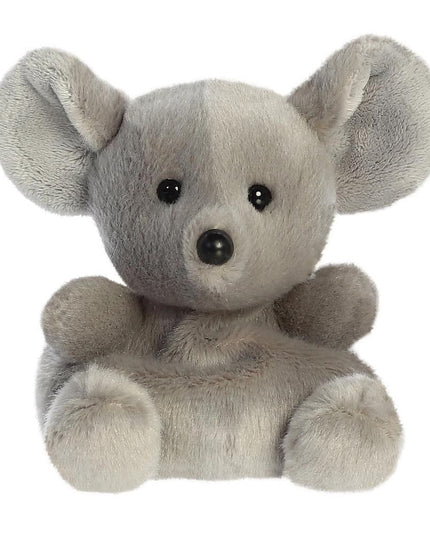 Grijze muis knuffeltje 13 cm - Palm Pals - CuteStuff.nl