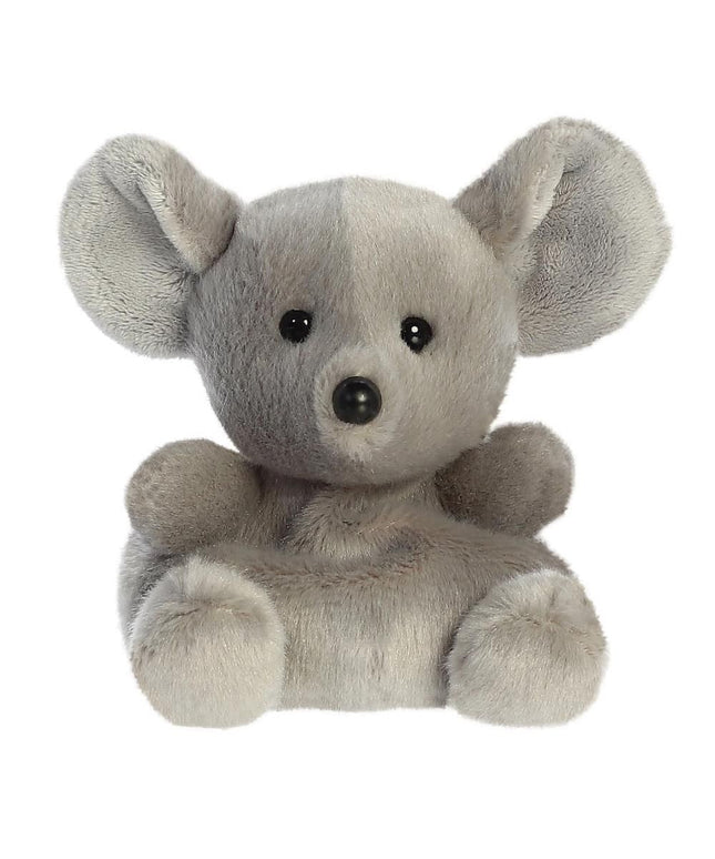 Grijze muis knuffeltje 13 cm - Palm Pals - CuteStuff.nl