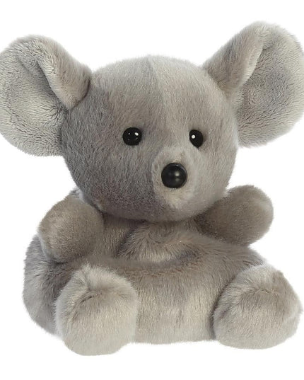 Grijze muis knuffeltje 13 cm - Palm Pals - CuteStuff.nl