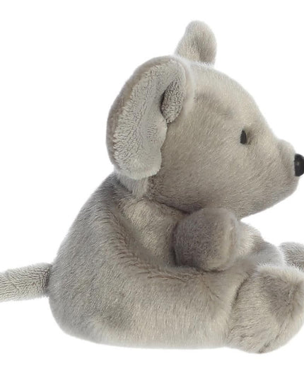 Grijze muis knuffeltje 13 cm - Palm Pals - CuteStuff.nl