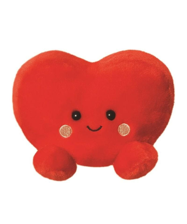 Hart knuffeltje 13 cm - Palm Pals - CuteStuff.nl
