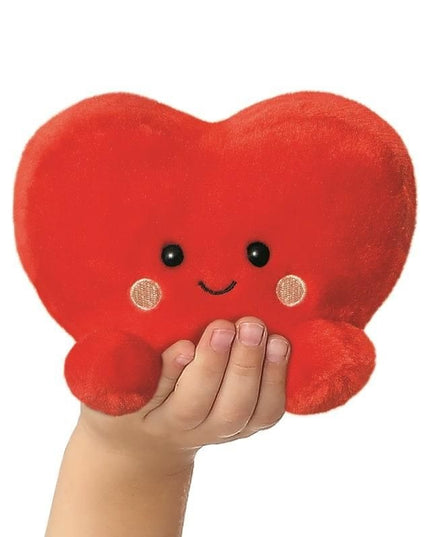 Hart knuffeltje 13 cm - Palm Pals - CuteStuff.nl