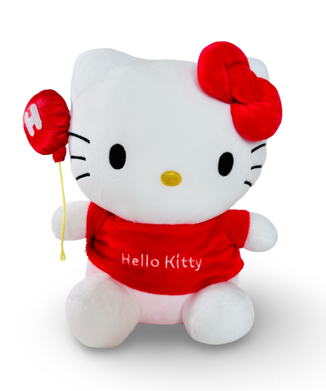 Hello Kitty Celebration met ballon 27 cm - Sanrio - CuteStuff.nl
