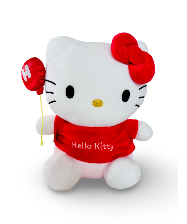 Hello Kitty Celebration met ballon 27 cm - Sanrio - CuteStuff.nl