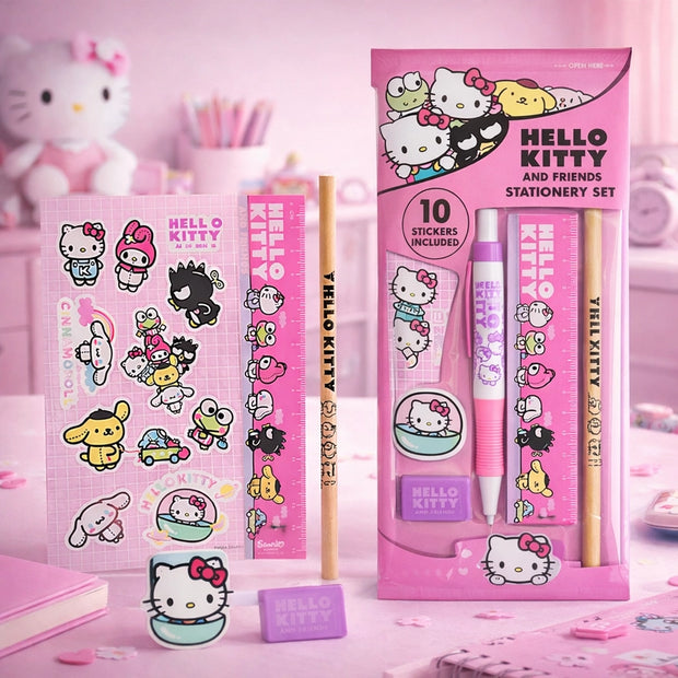 Hello Kitty Stationery Set - Sanrio - CuteStuff.nl