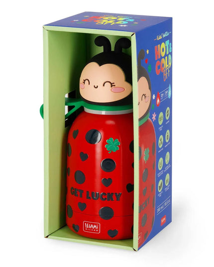Hot & Cold BFF Kids Bottle Ladybug - Legami - CuteStuff.nl
