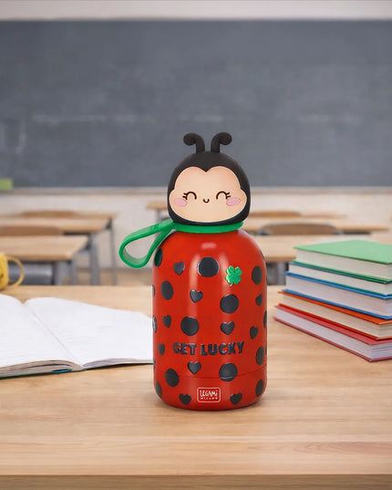 Hot & Cold BFF Kids Bottle Ladybug - Legami - CuteStuff.nl