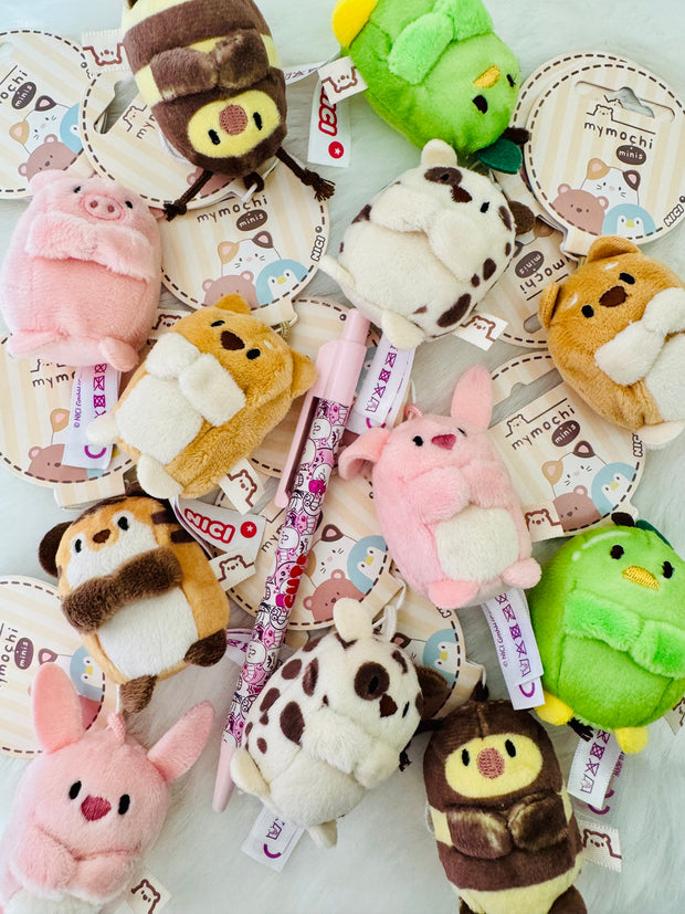 <h4><span style="text-decoration:underline">mini plushies mymochi</span></h4>