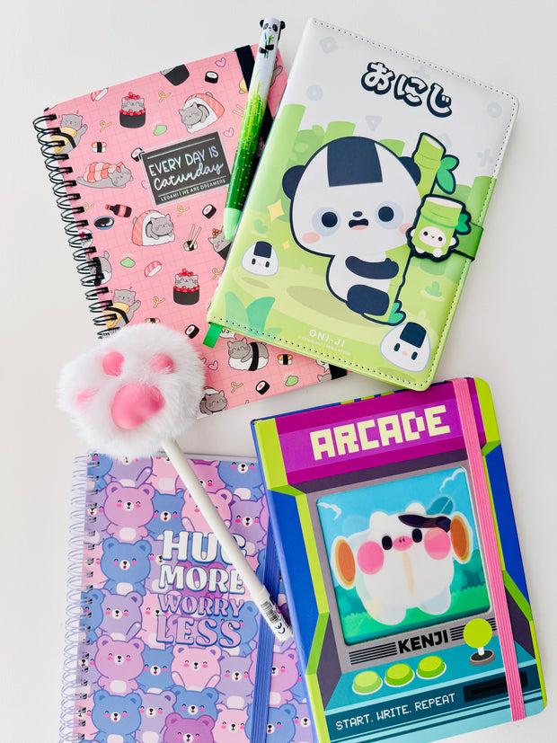 <h4><span style="text-decoration:underline">notebooks</span></h4>