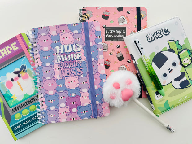 <h4><span style="text-decoration:underline">notebooks</span></h4>