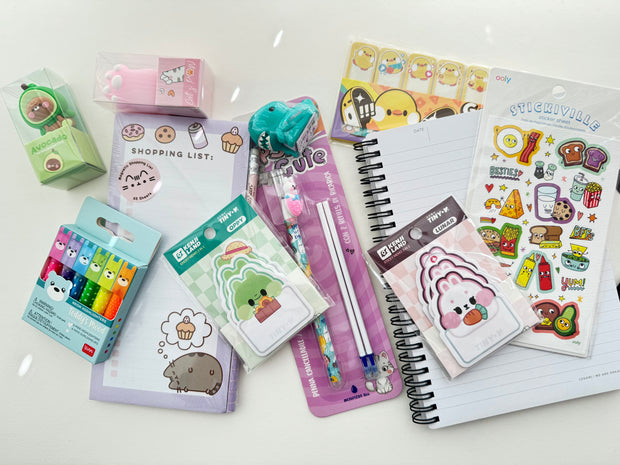 <h4><span style="text-decoration:underline">stationery</span></h4>