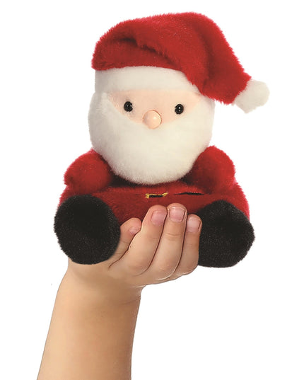 Kerstman knuffeltje 13 cm - Palm Pals - CuteStuff.nl