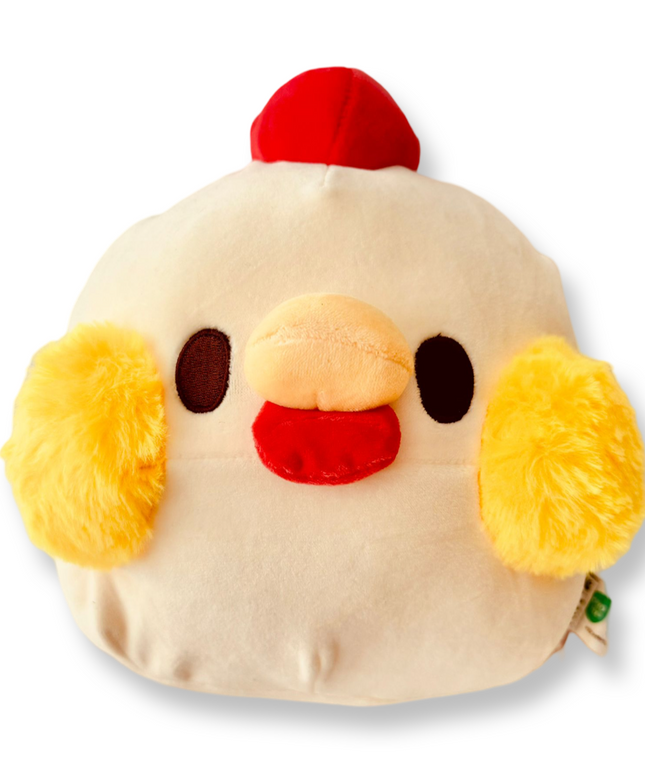 Kip knuffel Tiny-K Clucky 22 cm - Kenji - CuteStuff.nl