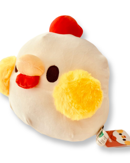 Kip knuffel Tiny-K Clucky 22 cm - Kenji - CuteStuff.nl