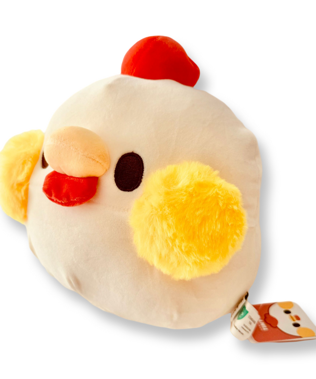 Kip knuffel Tiny-K Clucky 22 cm - Kenji - CuteStuff.nl