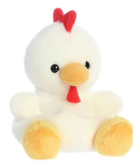 Kip knuffeltje 13 cm - Palm Pals - CuteStuff.nl