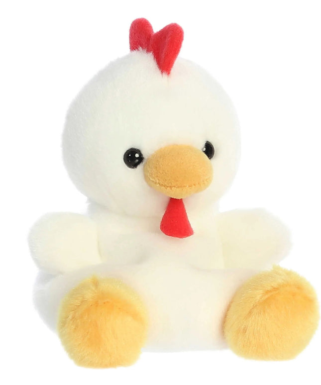 Kip knuffeltje 13 cm - Palm Pals - CuteStuff.nl