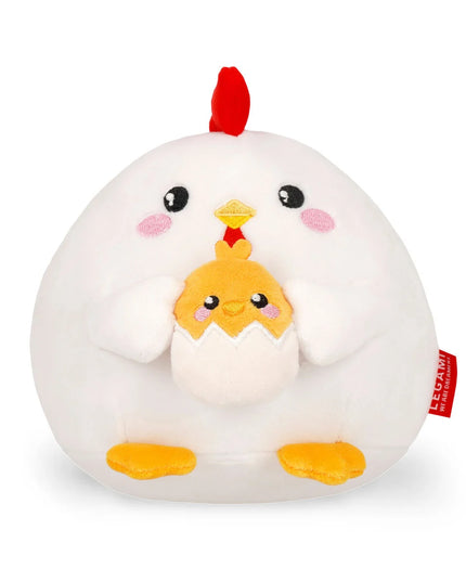 Kip met kuiken knuffeltje supersoft - 15 cm - Legami - CuteStuff.nl