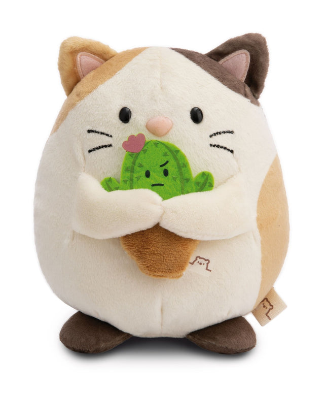 Knuffel kat Angy met cactus 27 cm - Mymochi - CuteStuff.nl