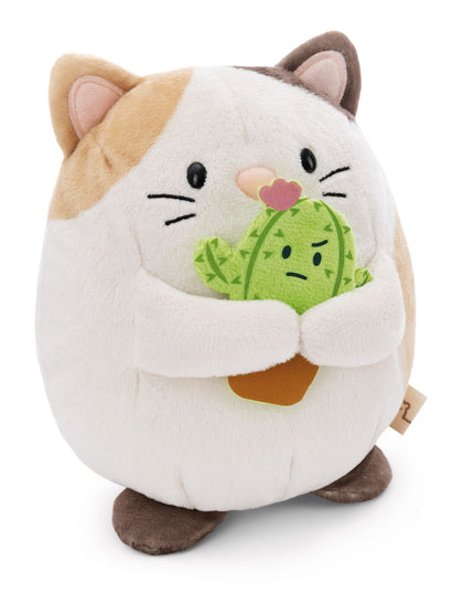 Knuffel kat Angy met cactus 27 cm - Mymochi - CuteStuff.nl