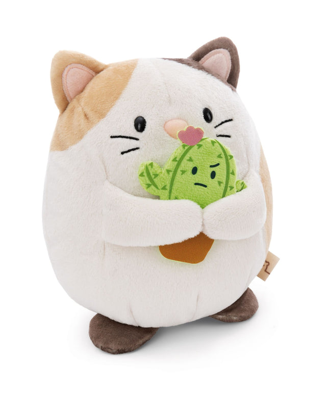 Knuffel kat Angy met cactus 27 cm - Mymochi - CuteStuff.nl