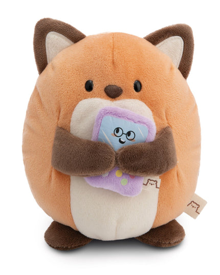 Knuffel vos Geeks met videogame 16 cm - Mymochi - CuteStuff.nl