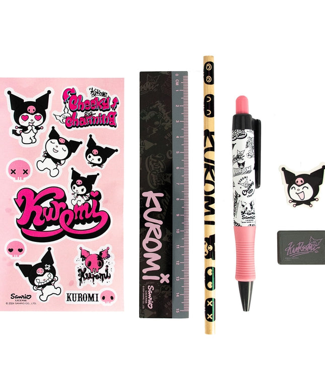 Kuromi Stationery Set - Sanrio