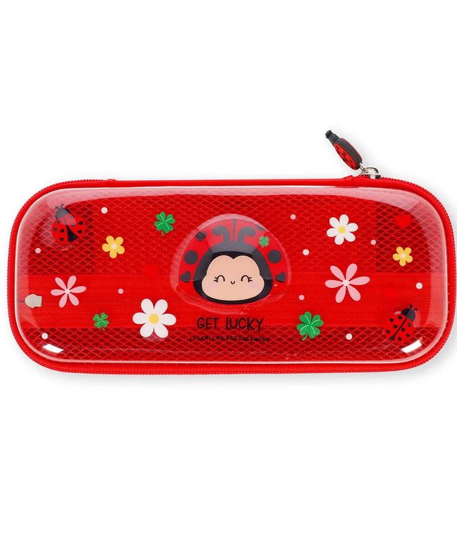 Ladybug transparante etui - Legami - CuteStuff.nl