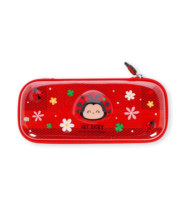 Ladybug transparante etui - Legami - CuteStuff.nl