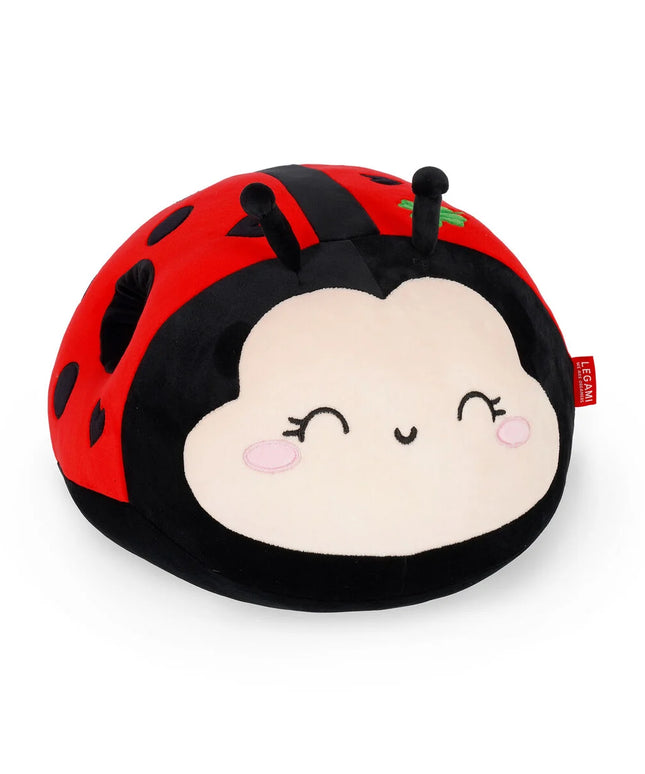 Ladybug kussen supersoft 26 cm - Legami