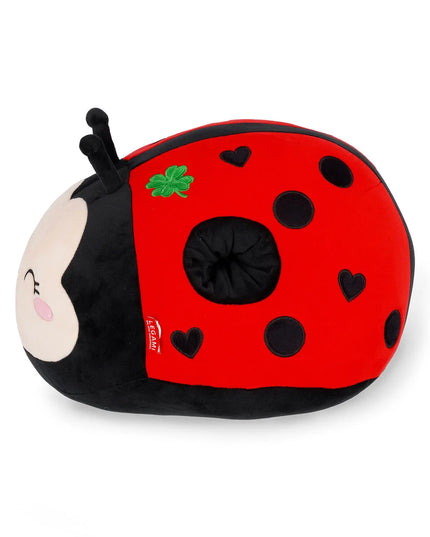 Ladybug kussen supersoft 26 cm - Legami