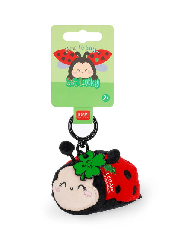 Ladybug Plush Key Ring Tiny Super Soft - Legami