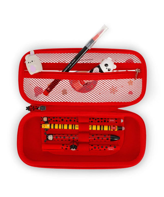 Ladybug transparante etui - Legami