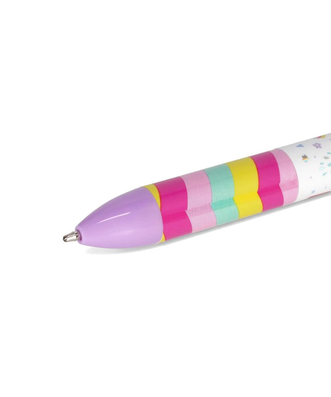 Unicorn Two-Colour Ballpoint Pen Click & Clack - Legami