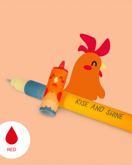 Erasable gelpen farm set - Legami