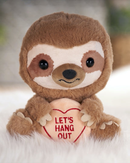 Luiaard knuffel - Let's hang out - 18 cm - CuteStuff.nl