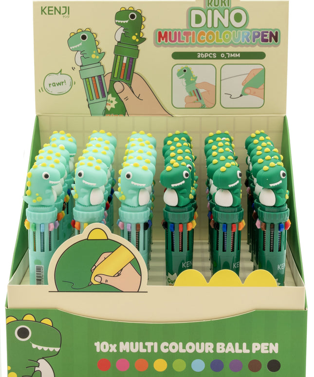 Meerkleuren pen Dinosaurus - Kenji - CuteStuff.nl