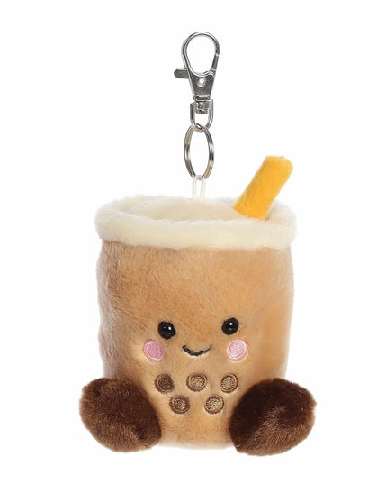 Milky tea sleutelhanger knuffeltje 10 cm - Palm Pals - CuteStuff.nl