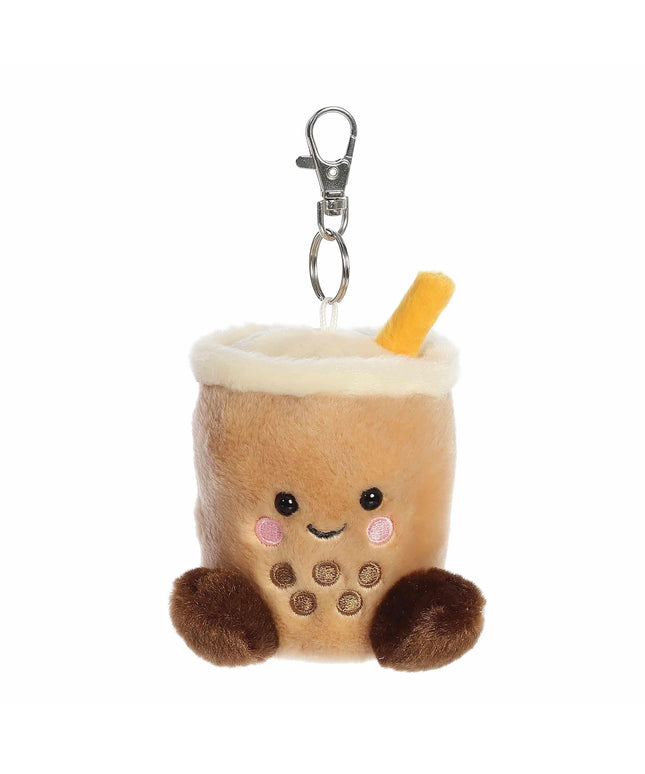 Milky tea sleutelhanger knuffeltje 10 cm - Palm Pals - CuteStuff.nl