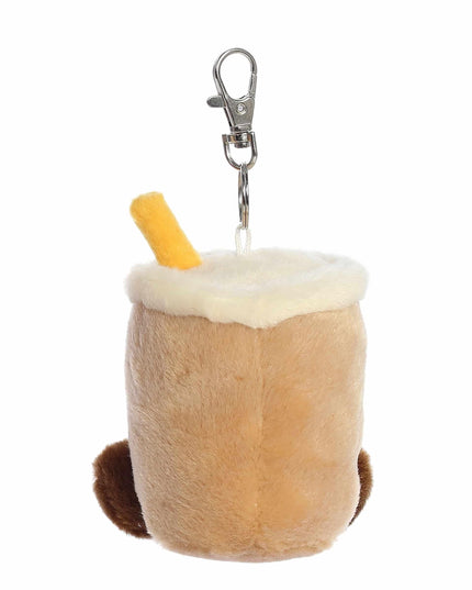 Milky tea sleutelhanger knuffeltje 10 cm - Palm Pals - CuteStuff.nl