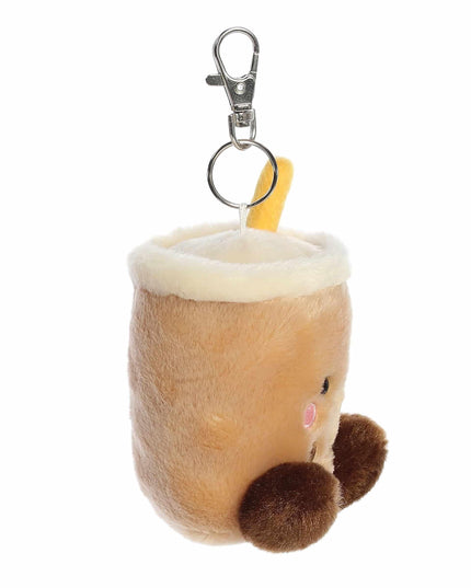Milky tea sleutelhanger knuffeltje 10 cm - Palm Pals - CuteStuff.nl