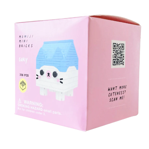 Mini Bricks Gary the cat - Momiji - CuteStuff.nl
