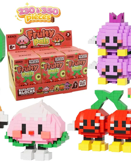Mini Bricks blind box - Fruity Pals - Kenji - CuteStuff.nl