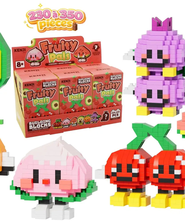 Mini Bricks blind box - Fruity Pals - Kenji - CuteStuff.nl
