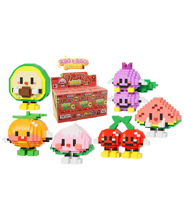 Mini Bricks blind box - Fruity Pals - Kenji - CuteStuff.nl