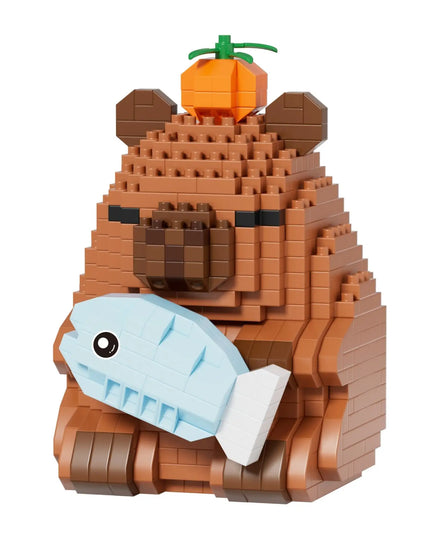 Mini Bricks blind box - Happy Capybara - Kenji - CuteStuff.nl