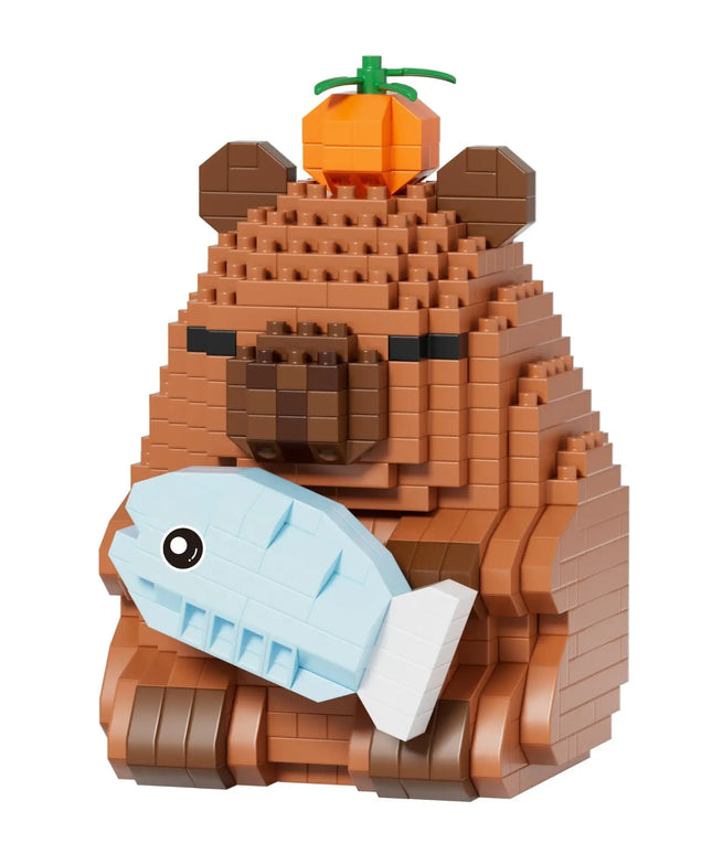 Mini Bricks blind box - Happy Capybara - Kenji - CuteStuff.nl
