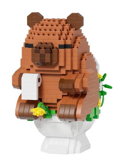 Mini Bricks blind box - Happy Capybara - Kenji - CuteStuff.nl