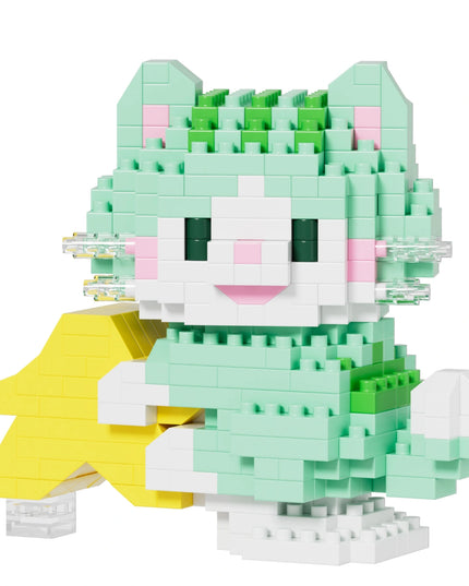 Mini Bricks blind box - Happy Cat - Kenji - CuteStuff.nl